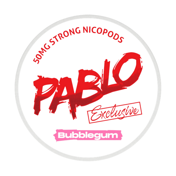 Νικοτίνης φακελάκια PABLO Exclusive Bubblegum
