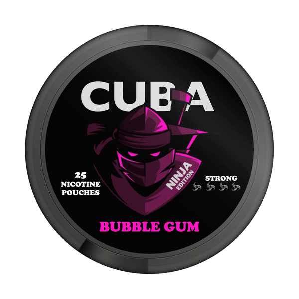 Νικοτίνης φακελάκια CUBA Ninja Bubblegum