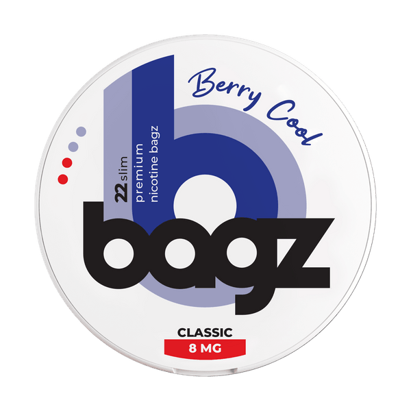 Νικοτίνης φακελάκια Bagz Berry Cool 8mg
