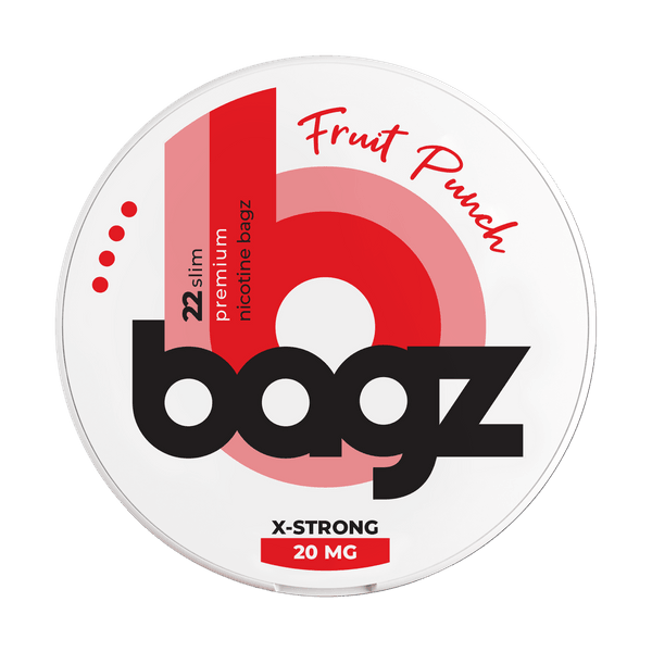 Νικοτίνης φακελάκια Bagz Fruit Punch Max 20mg