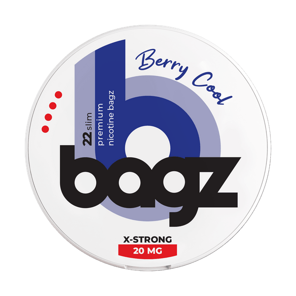 Νικοτίνης φακελάκια Bagz Berry Cool Max 20mg