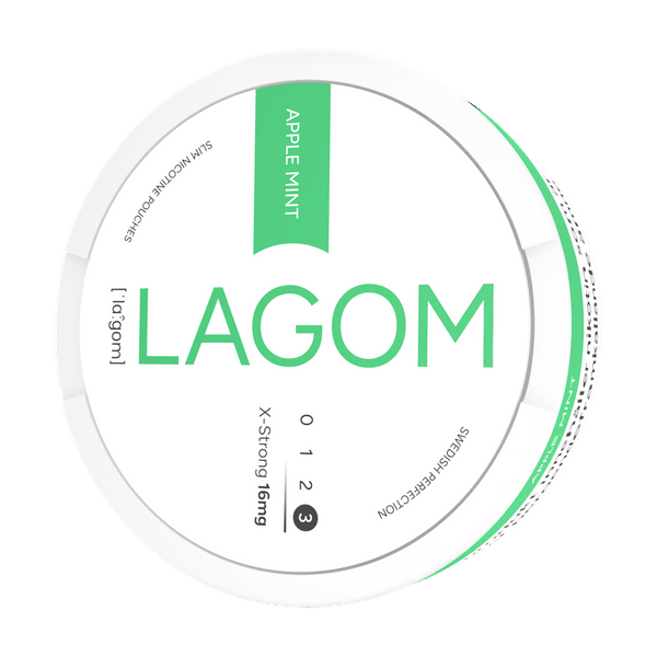 Νικοτίνης φακελάκια LAGOM Apple Mint 16mg