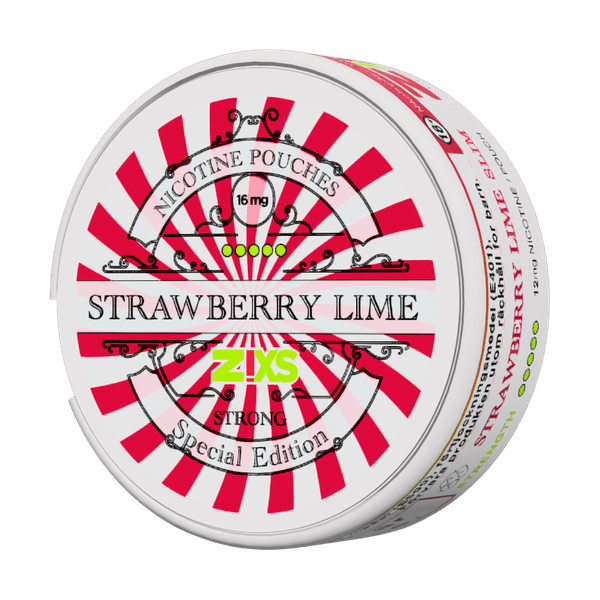 Νικοτίνης φακελάκια ZIXS Strawberry Lime
