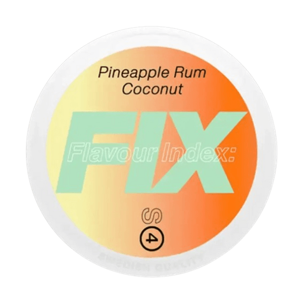 Νικοτίνης φακελάκια Fix Pineapple Rum Coconut 14mg