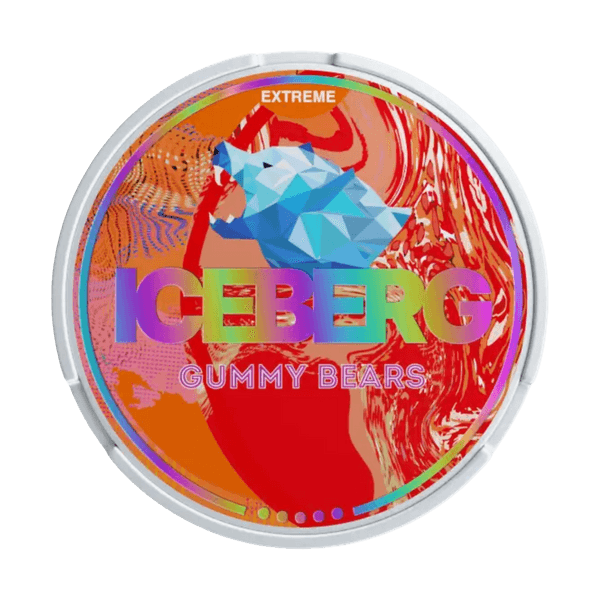 ICEBERG Gummy Bears Extreme nikotino maišeliai