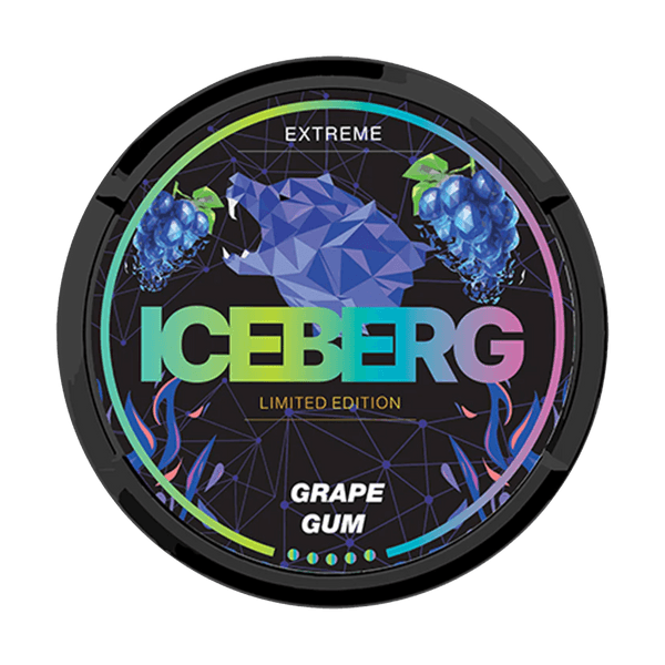 Νικοτίνης φακελάκια ICEBERG Grape Extreme