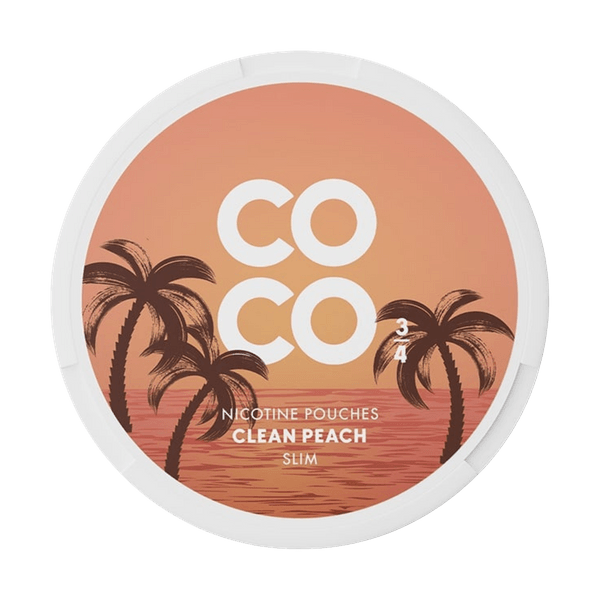 Νικοτίνης φακελάκια COCO COCO Clean Peach Slim
