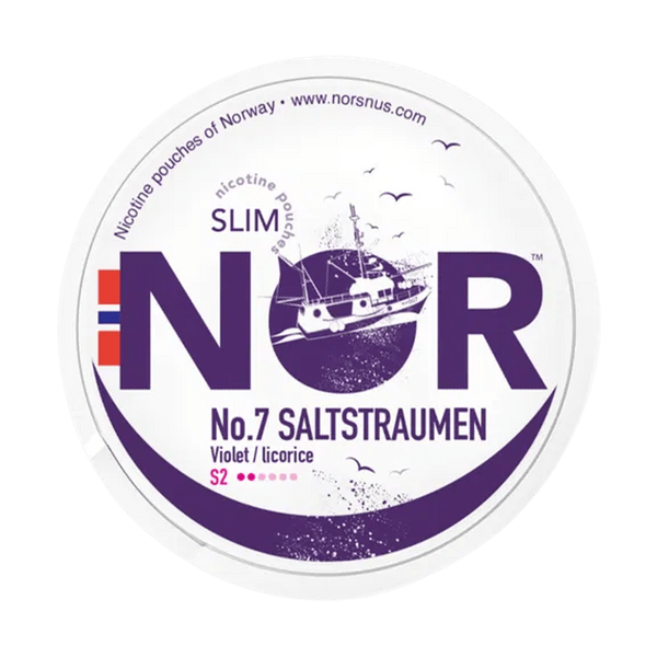 Νικοτίνης φακελάκια NOR NOR No.7 Saltstraumen