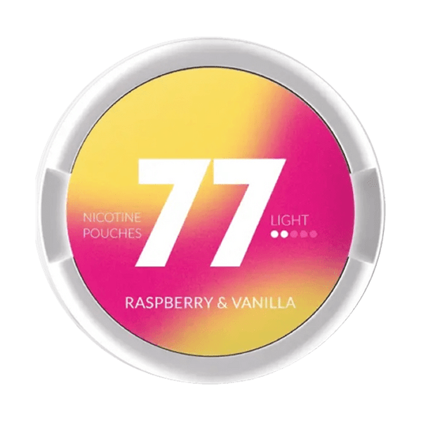 Νικοτίνης φακελάκια 77 Raspberry & Vanilla